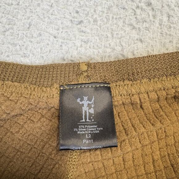 ORC Industries PCU L2 Level 2 Waffle Grid Thermal Pants Men’s Large Coyote Brown - Picture 4 of 9